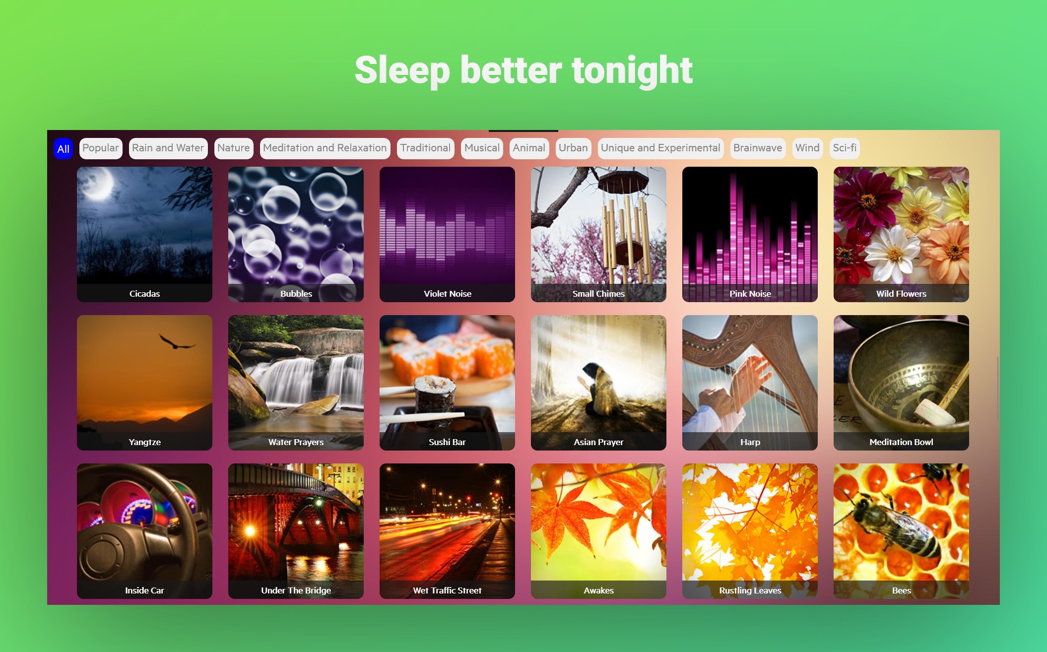 Calm Sleep Sounds screenshot