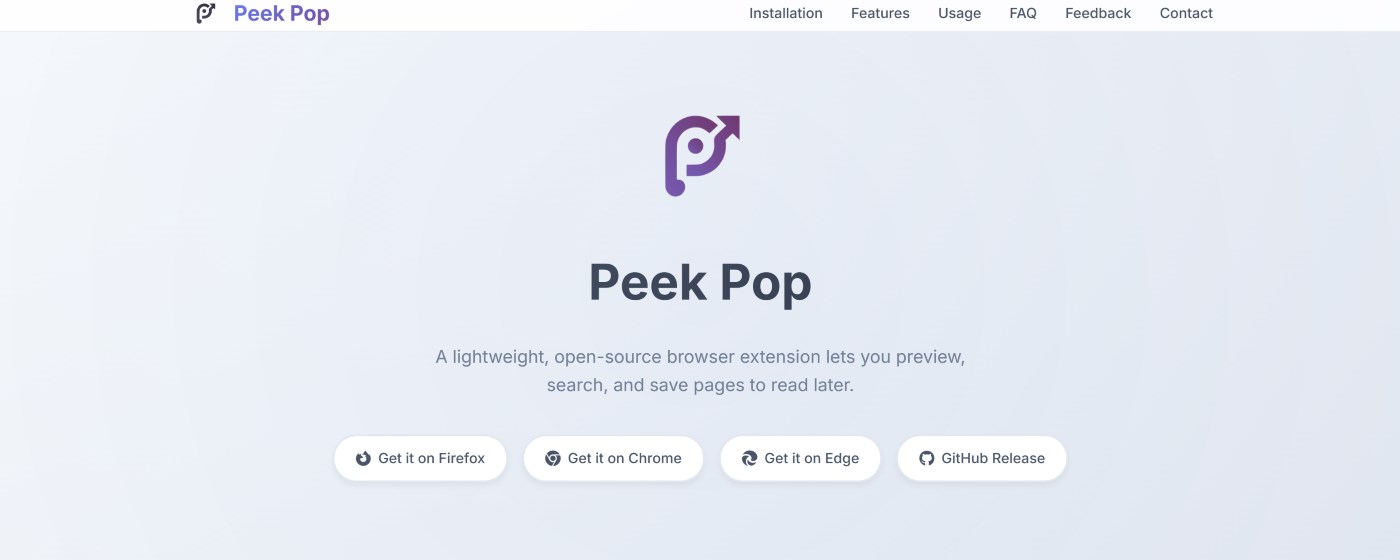 Peek Pop: Link Preview