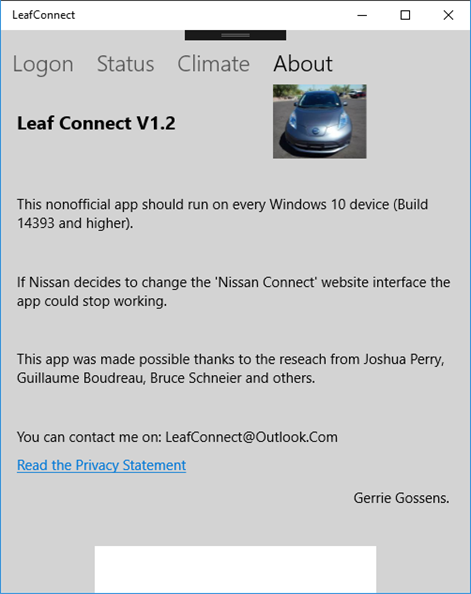 LeafConnect Screenshots 1