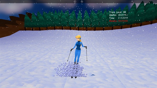 A Snowy Slalom screenshot 2
