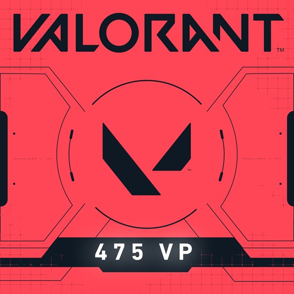 475 VALORANT Points Xbox Series X|S and Xbox One cover art