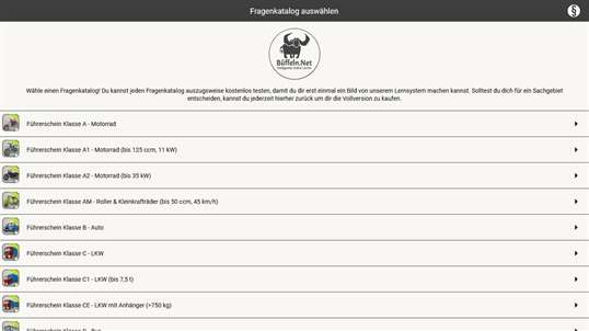 Führerschein - alle Klassen screenshot 1