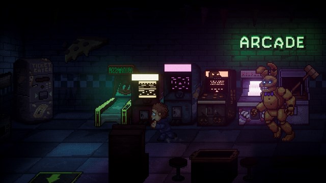 Five Nights at Freddy's Into the Pit screenshot 1