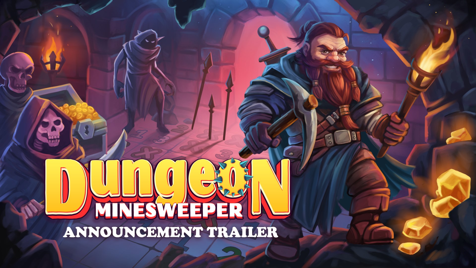 Dungeon Minesweeper Announcement Trailer Store Xbox English