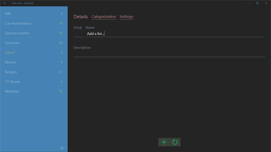 TaskQuik for Windows 10 screenshot 6