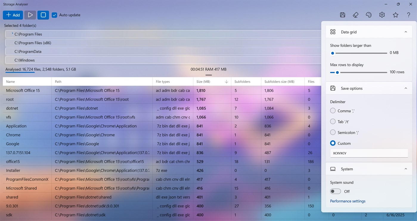 #2. Storage Analyser (Windows) Av: Alexander Komarov