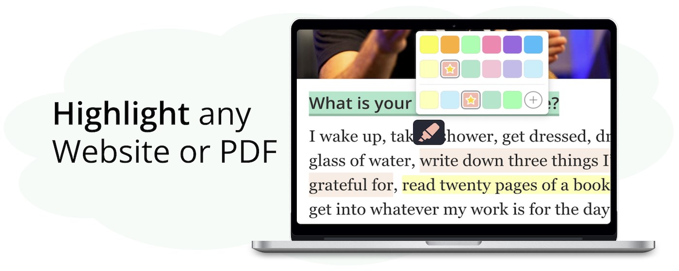 Web Highlights - PDF & Web Highlighter marquee promo image
