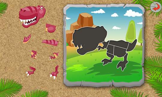 Dino Puzzles screenshot 1