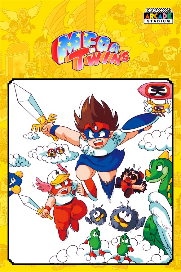 Capcom Arcade Stadium：MEGA TWINS Xbox Series X|S and Xbox One cover art