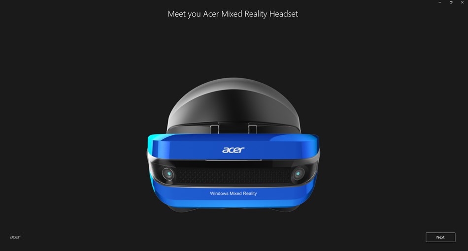 Mixed Reality Headset (Windows) 由: Acer Incorporated