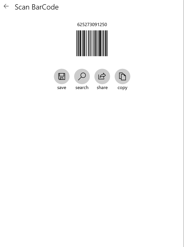 General and Scan Barcode