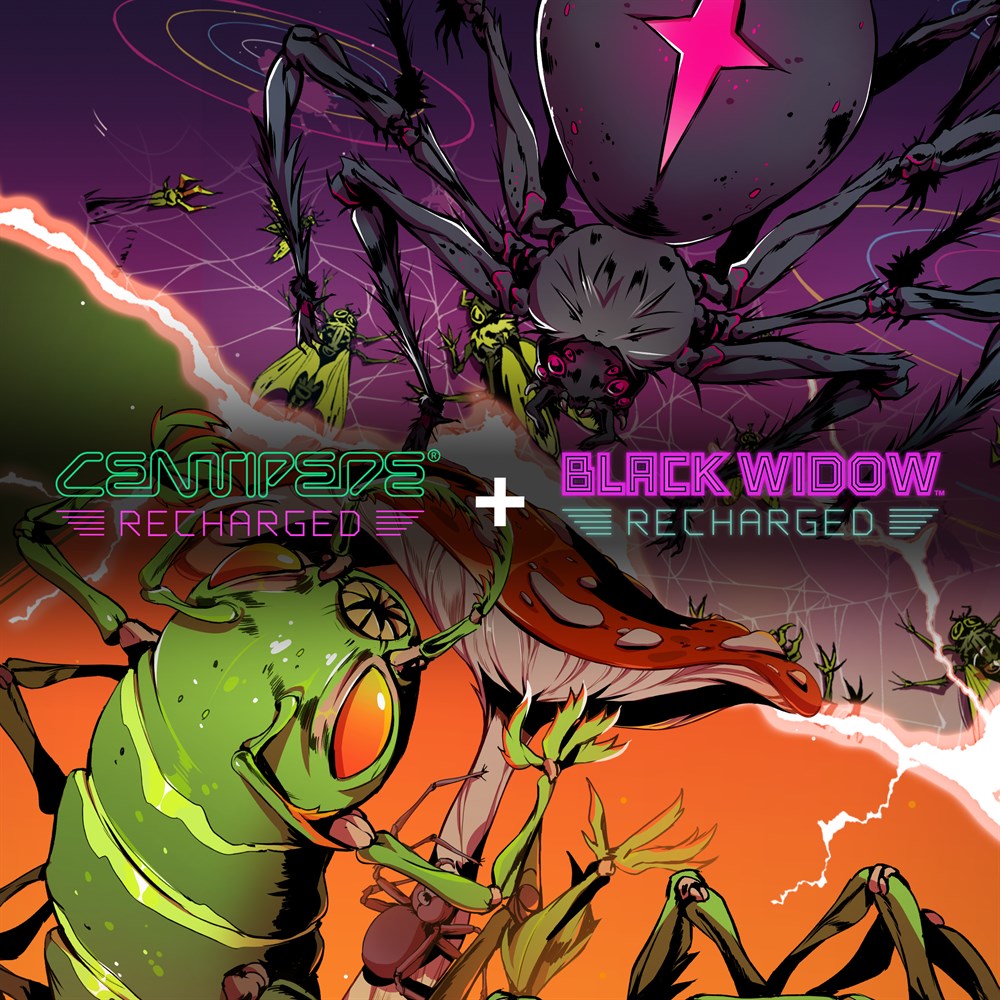 Atari Recharged Bundle: Centipede + Black Widow cover art (full size)