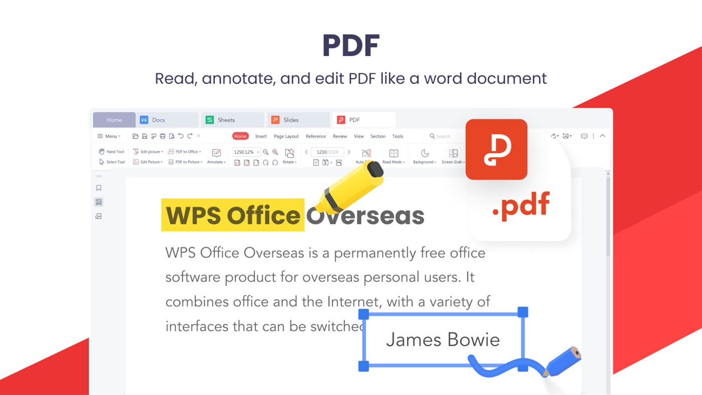 #3. WPS Office - PDF, Docs, Spreadsheet, Slide View & Edit (UWP) (Windows) 게시자: Kingsoft Office Software Corporation Limited