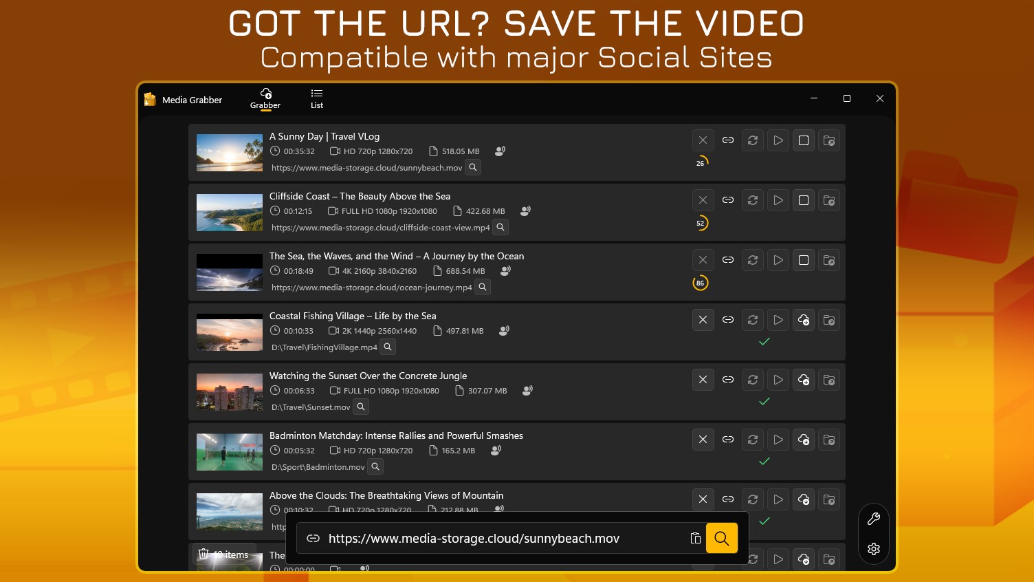 Fast Video Downloader - Media Grabber screenshot
