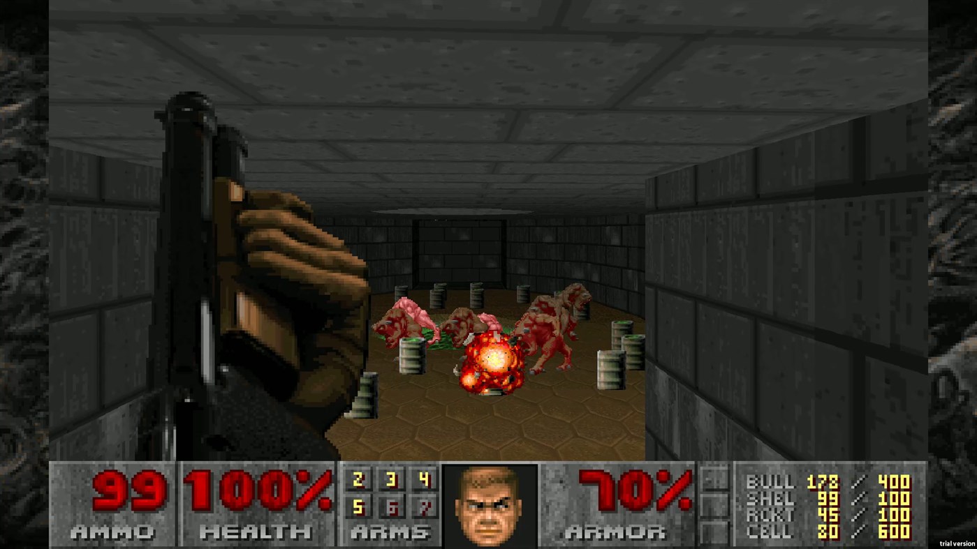 #3. DOOM (1993) (Windows) 来自: Bethesda Softworks
