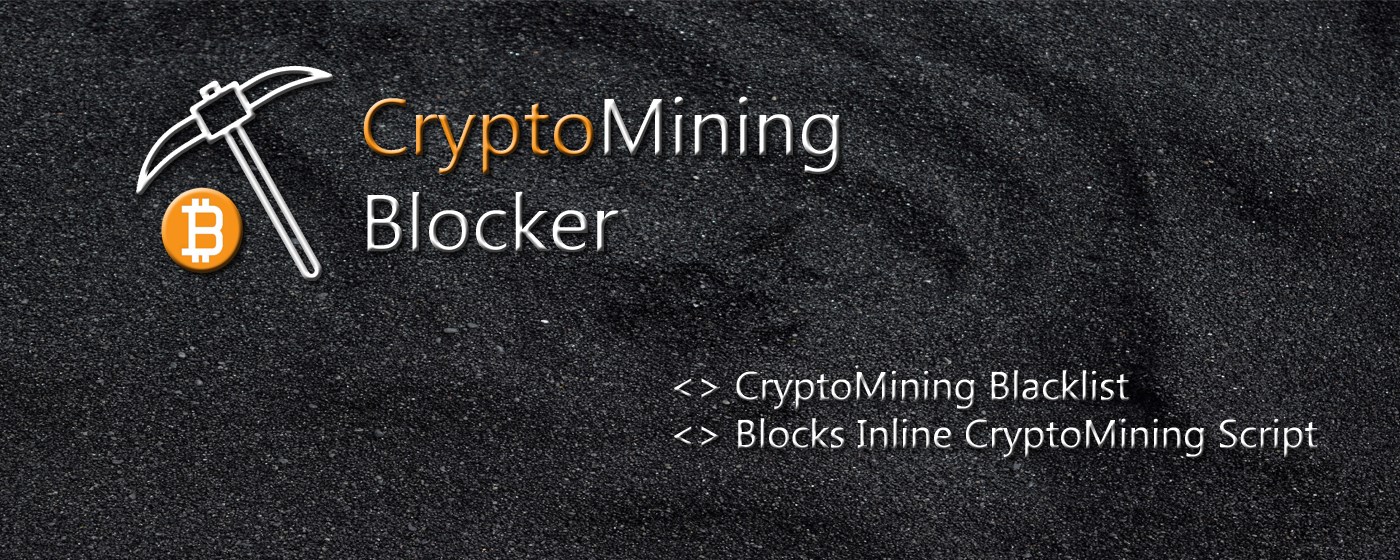 CryptoMining Blocker marquee promo image