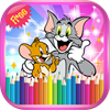 Coloring Tom and Jerry