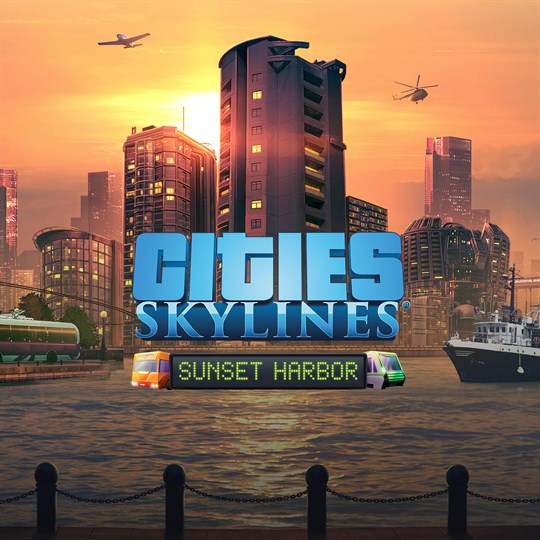 Cities: Skylines Remastered - Sunset Harbor for xbox
