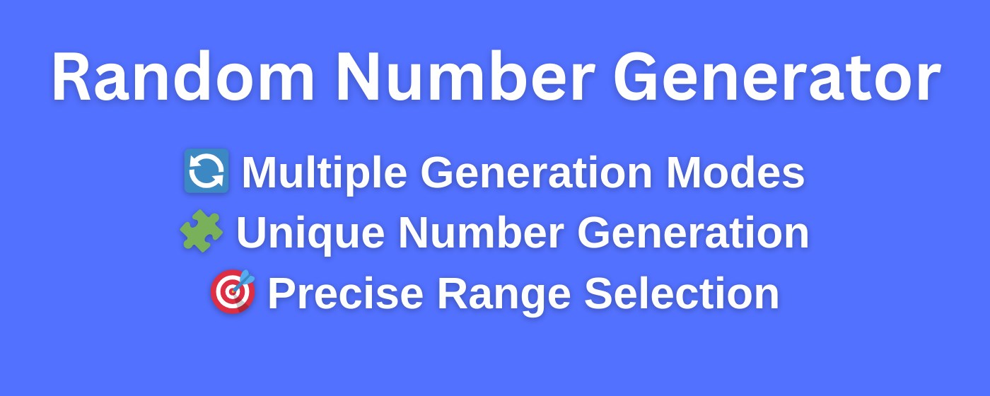 Random Number Generator
