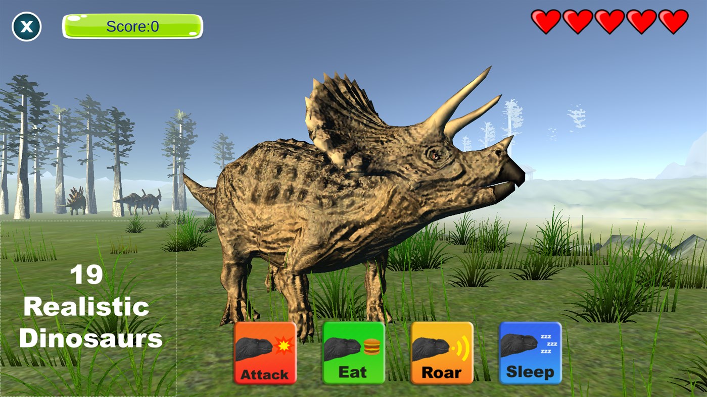 #2. Dinosaur Sim (Windows) Με: 3583 Bytes