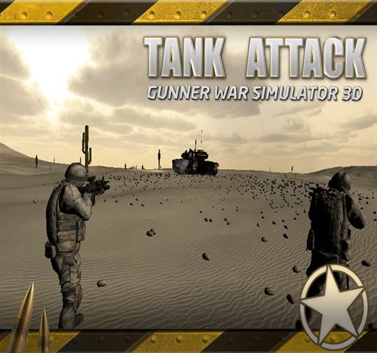 Tank Attack Gunner War screenshot 5