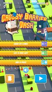 Crossy Barrier Dash - Endless Reckless Road Block Mini Game Edition 3 screenshot 1