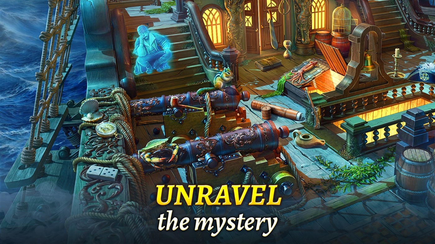 #4. The Hidden Treasures®: Find Hidden Objects & Match-3 (Windows) By: G5 Entertainment AB