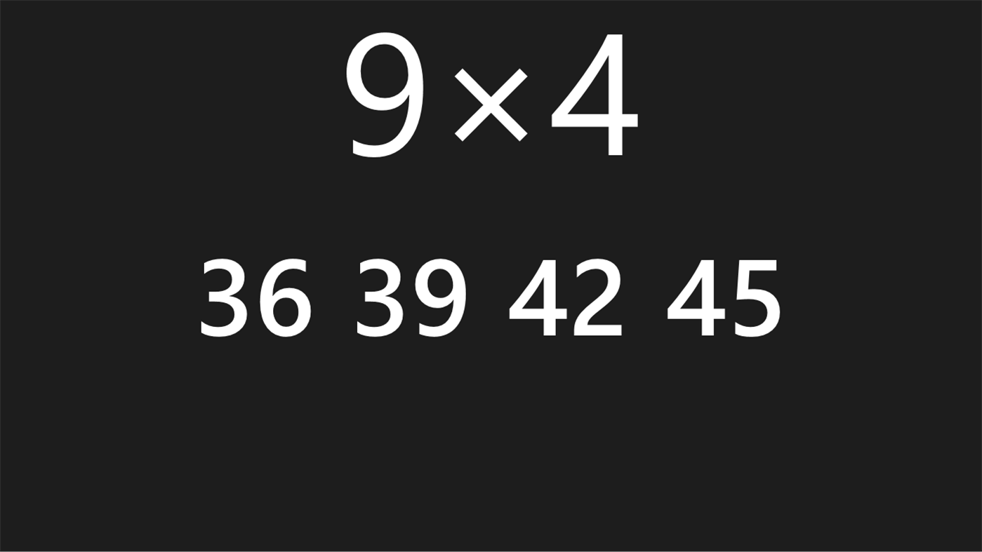 #4. Multiplication trainer (Windows) بواسطة: SebDani