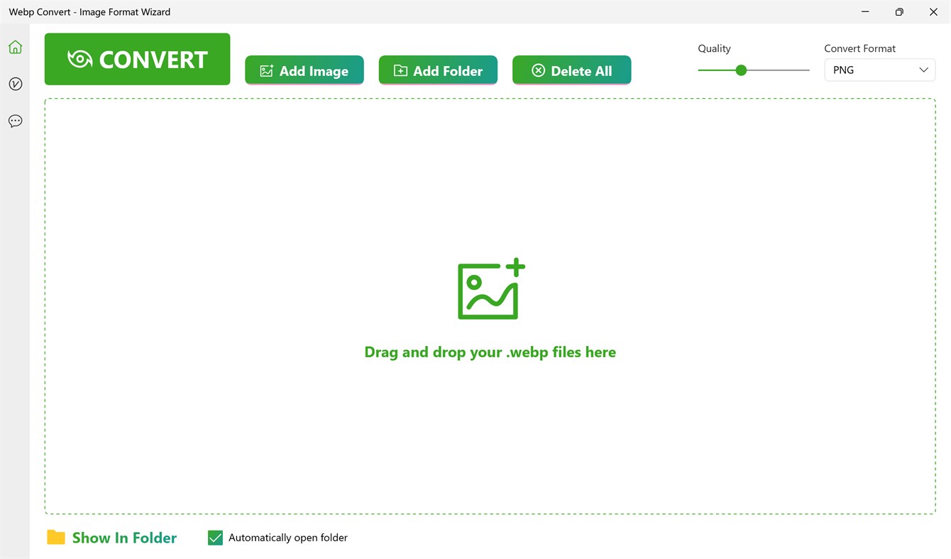 #1. Webp Convert - Image Format Wizard (Windows) Por: White Moonlight