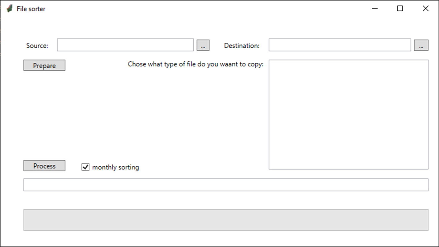 #1. File & picture sorter (Windows) 由: Kecsi
