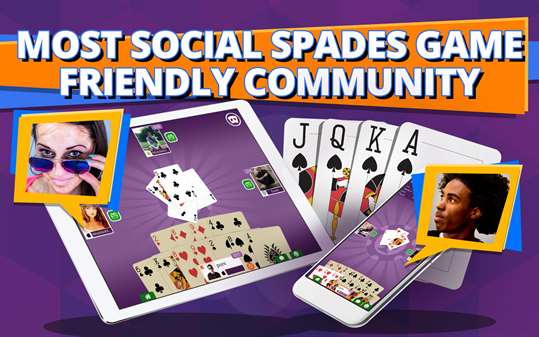 VIP Spades - Card Game screenshot 1