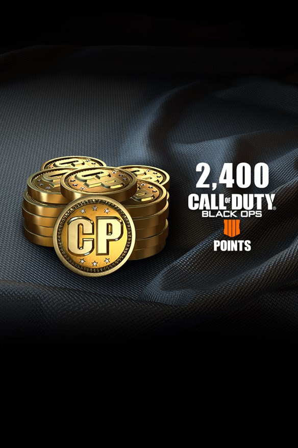 2,400 Call of Duty: Black Ops 4 Points