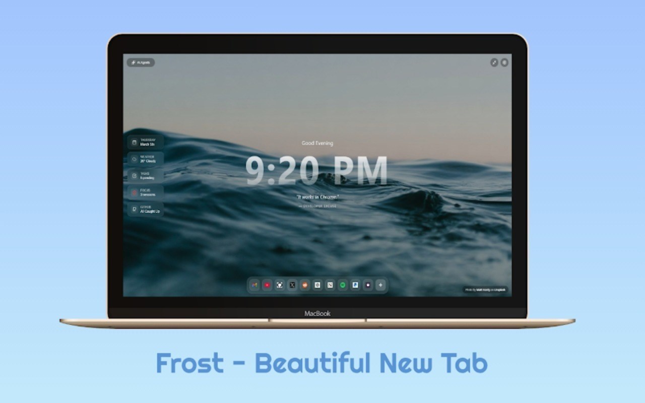 Frost - Beautiful New Tab