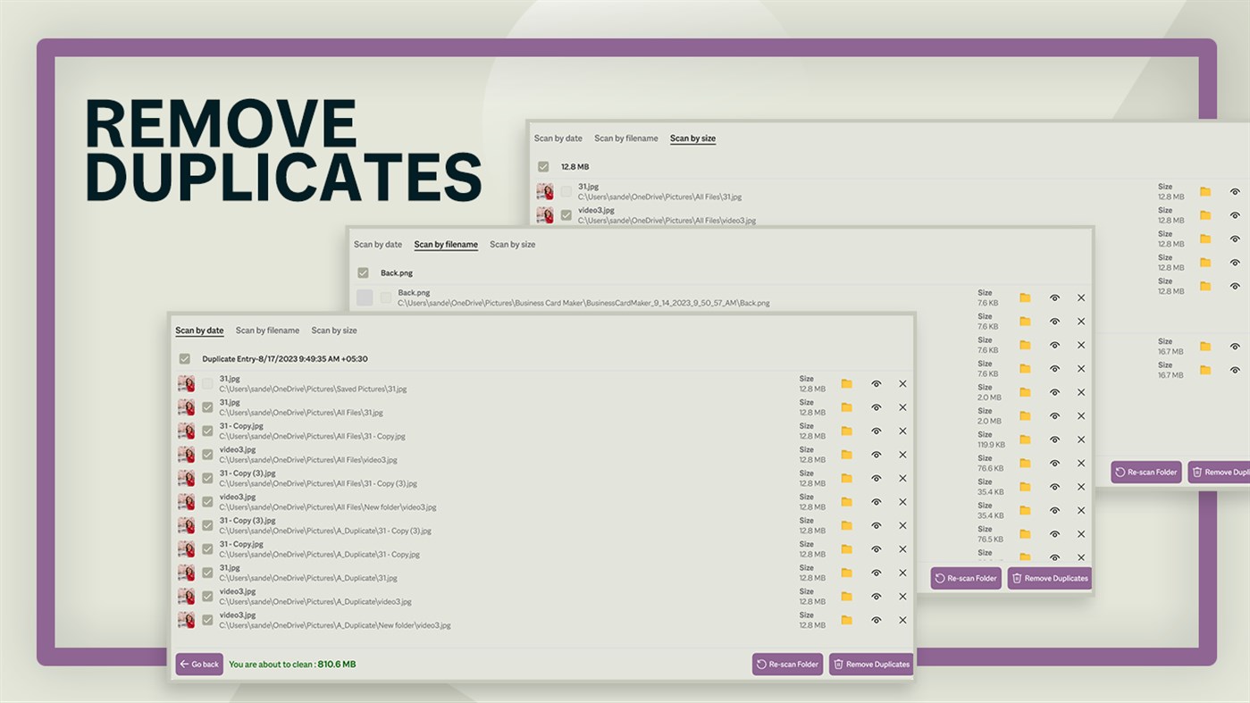 #4. Duplicates Cleaner - Clean Storage (Windows) 由: PicsCanvas