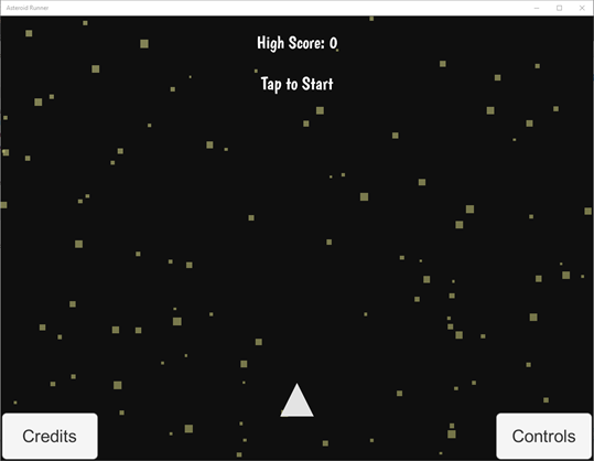 Asteroid Runner screenshot 1