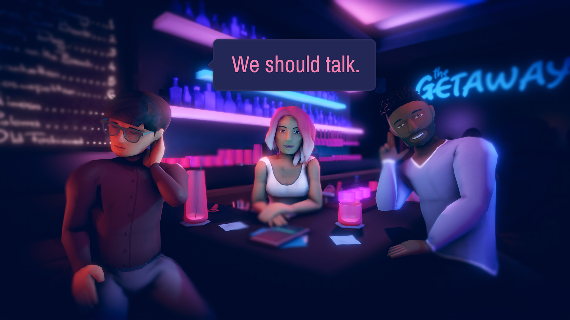 We should talk.