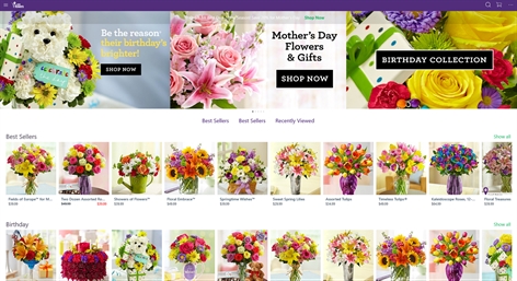1-800-Flowers Screenshot