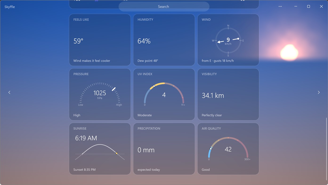 #7. Skyffle (Windows) By: Pratik Mistri