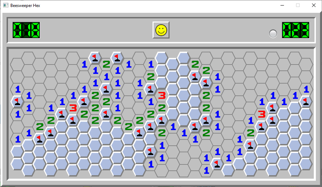#2. BeeSweeper (Windows) di: Yuriy Yakimenko