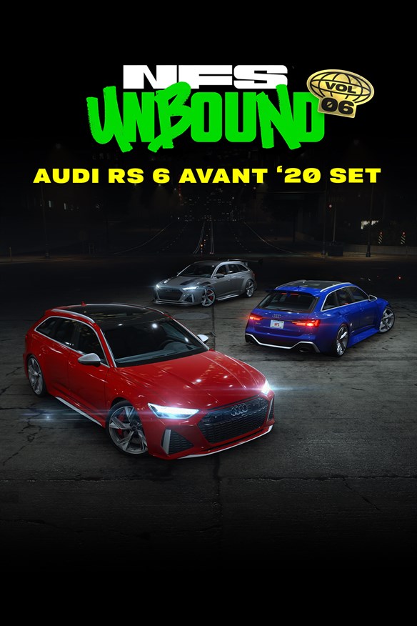 Need for Speed Unbound - Audi RS 6 Avant ‘20 Set Xbox Series X|S and Xbox One cover art