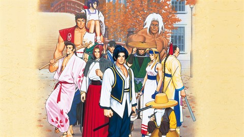 King of Fighters, Samurai Shodown, Garou and The Last Blade games