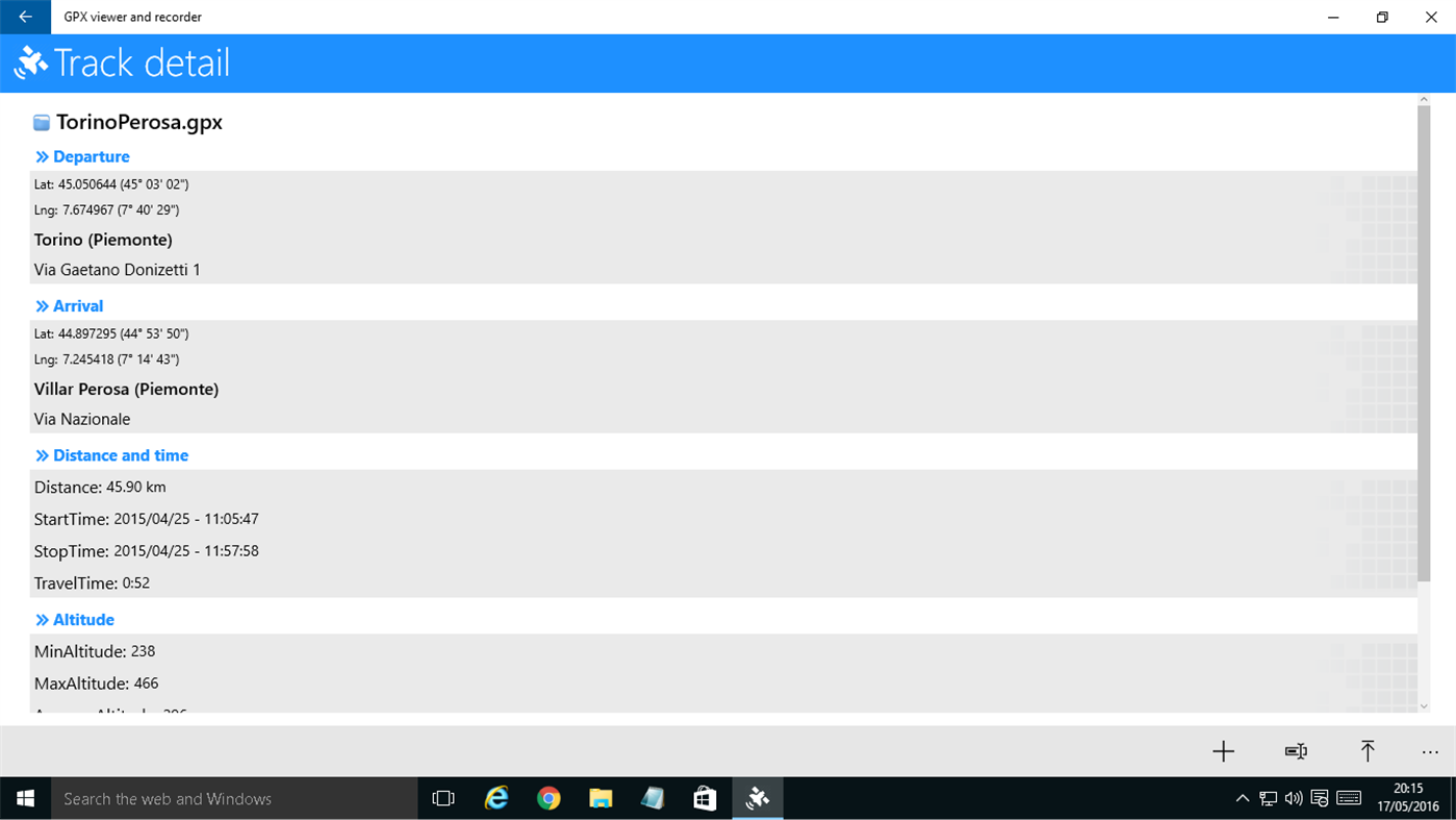 #7. GPX viewer and recorder (Windows) โดย: stefano64