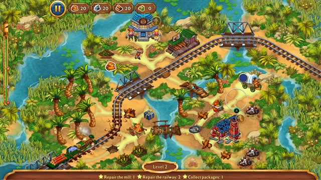 Golden Rails: Valuable Package Collector's Edition screenshot 1