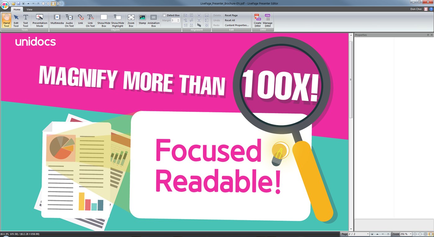 #4. LivePage Presenter Editor (Windows) De: Unidocs