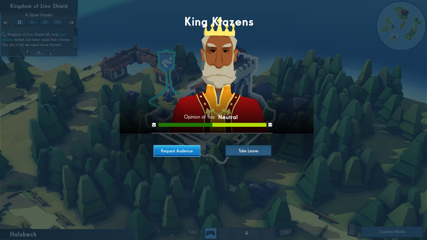 #5. Kingdoms and Castles (Xbox) Με: BlitWorks