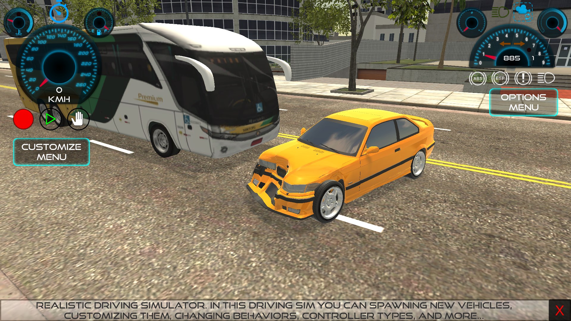 BRB Driving-Realistic Driving Simulator screenshot