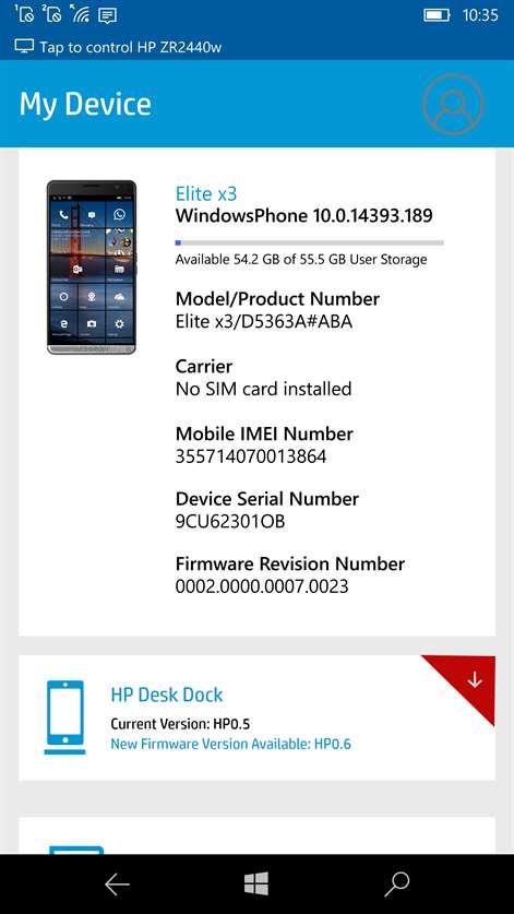 HP Device Hub Screenshots 2