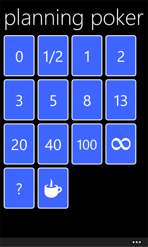 Scrum Poker Screenshots 1