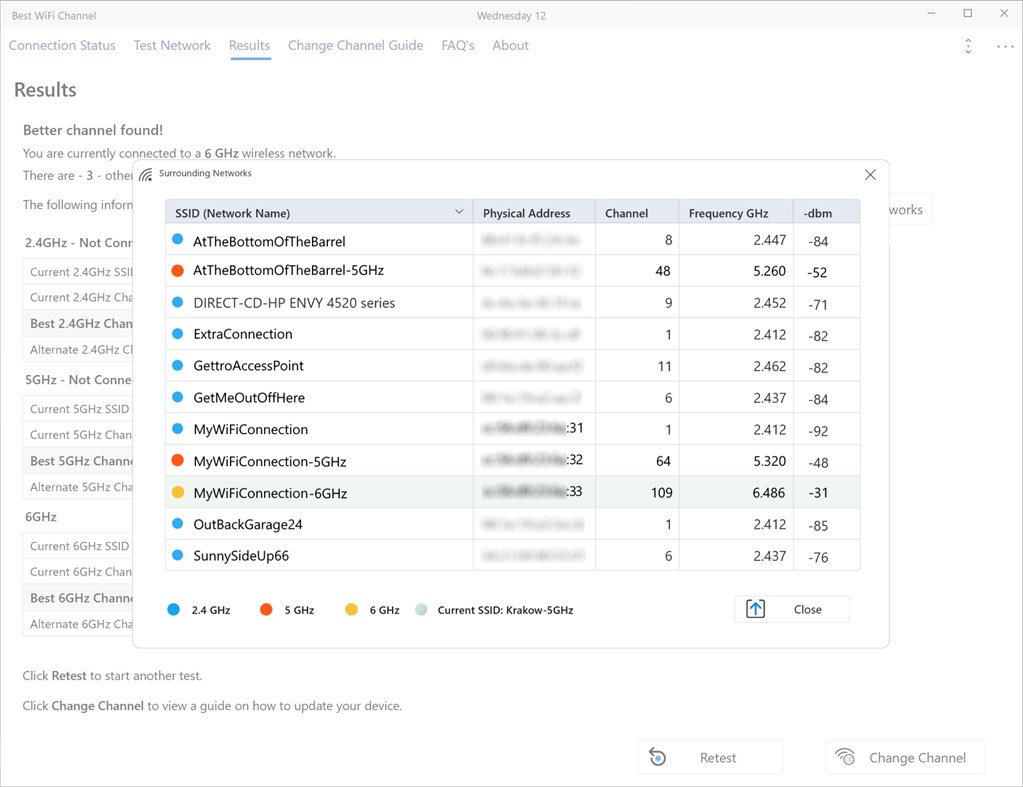 #6. Best WiFi Channel (Windows) De: Emotum