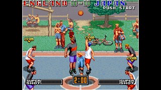 ACA NEOGEO STREET HOOP screenshot 1